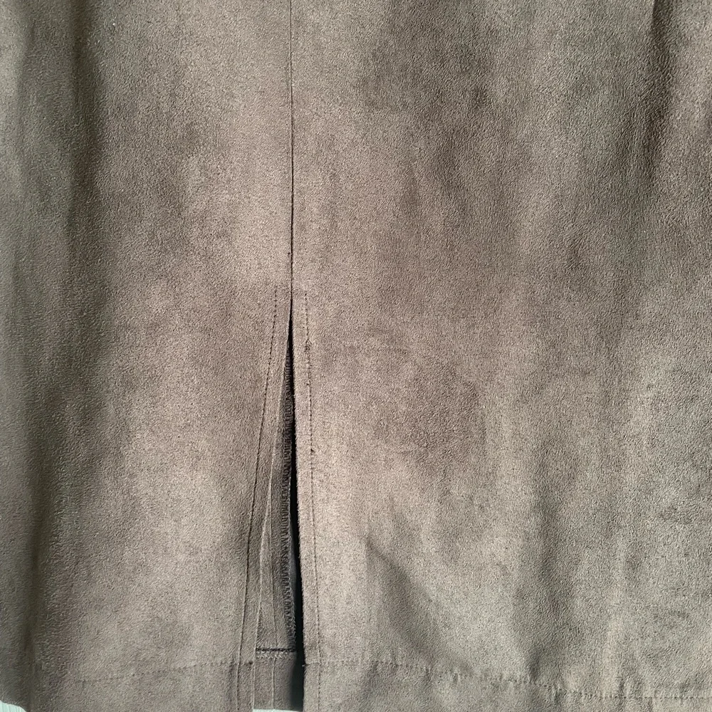 NWOT Nina Leonard Women’s Size 16 Chic Brown Skirt - Picture 7 of 12